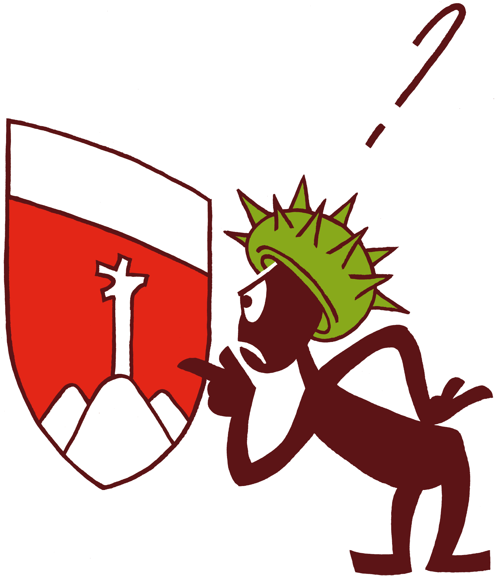 Des armoiries élaguées